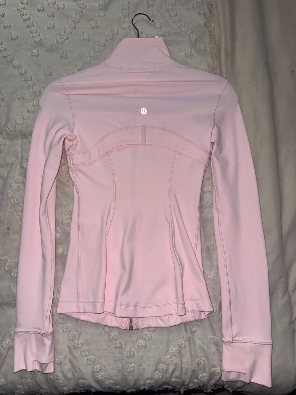 Lululemon Pink Pearl with rose gold zipper define jacket - Picture 2 of 4